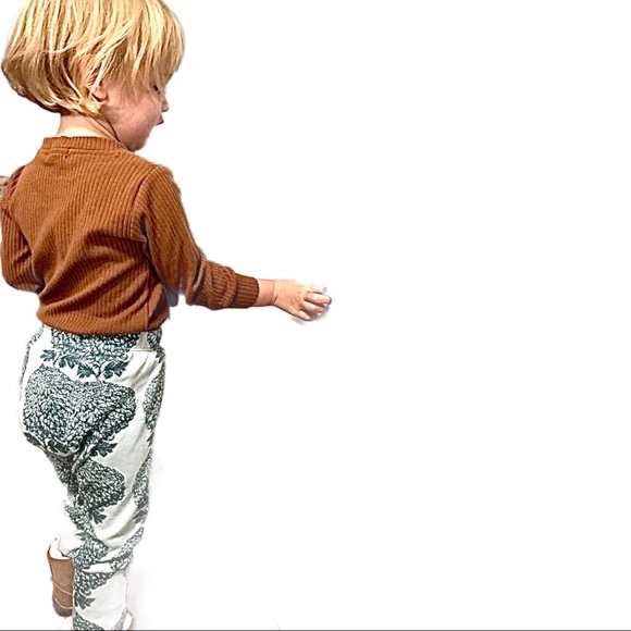 Blush Lotus | Baby Ribbed Cotton Set in Cognac | Various - Picture 3 of 12